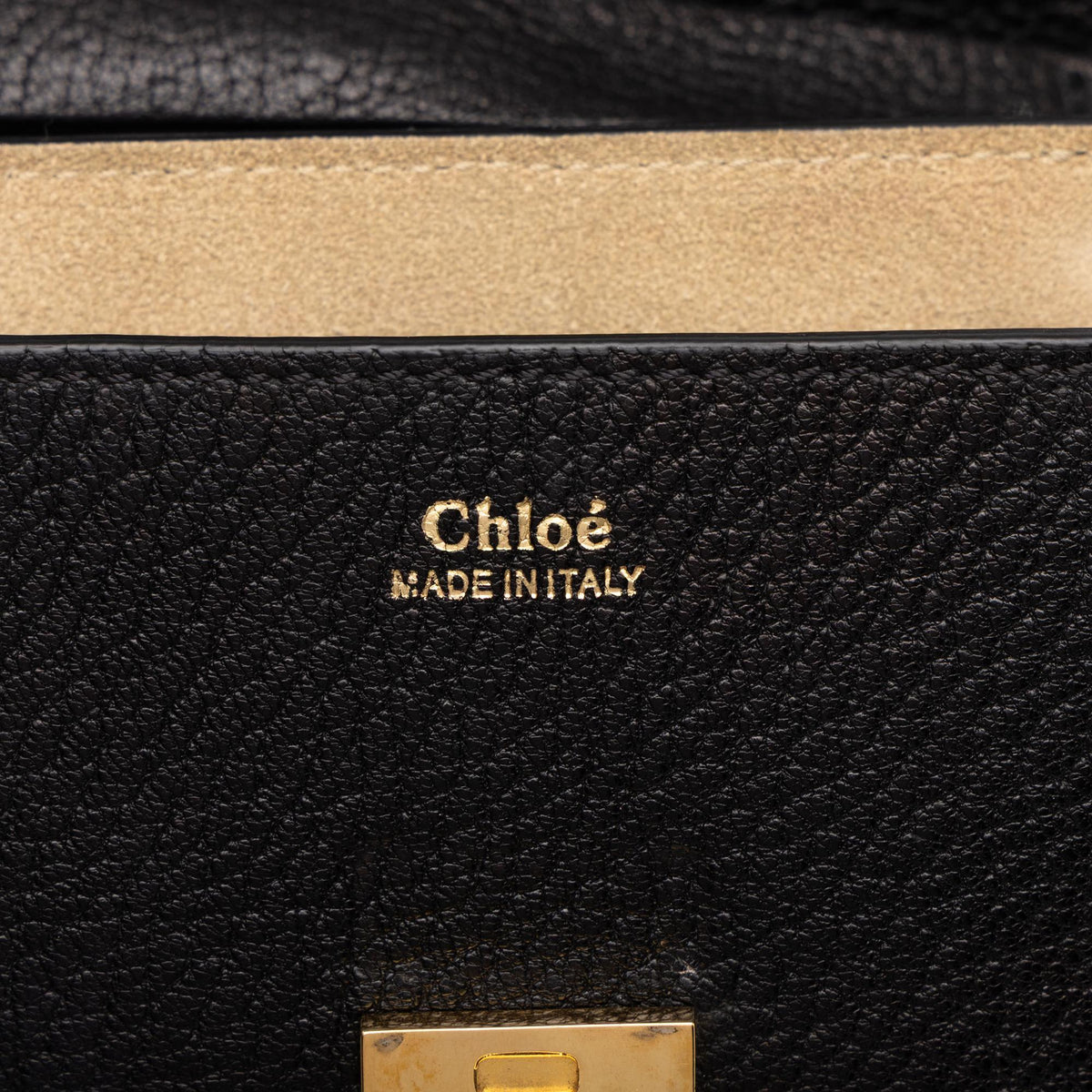 Chloe Mini Leather Drew Crossbody