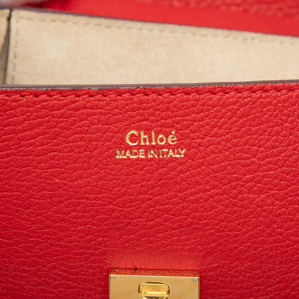 Chloe Mini Leather Drew Crossbody