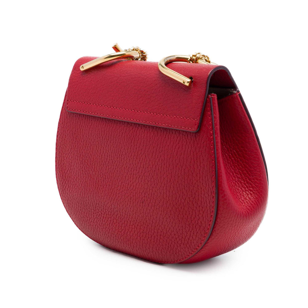 Chloe Mini Leather Drew Crossbody