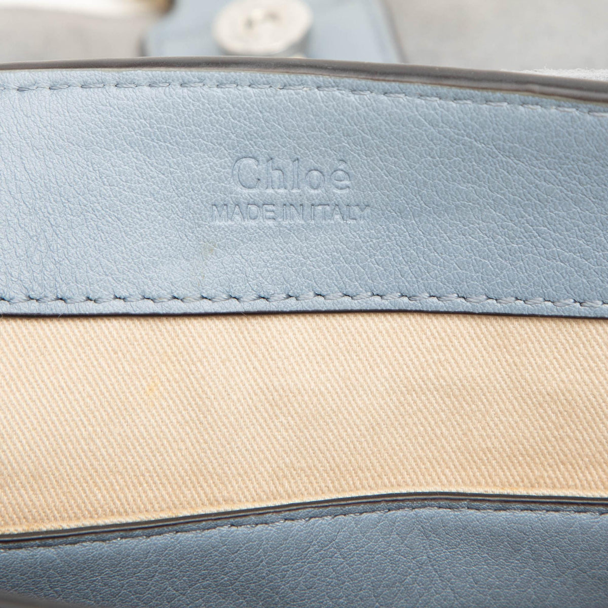 Chloe Mini Leather Faye Day Satchel