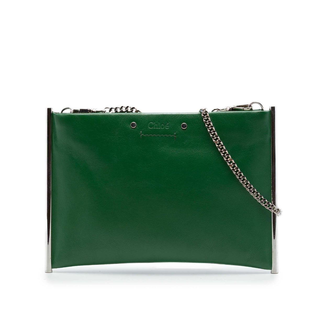 Chloe Mini Leather Roy Clutch