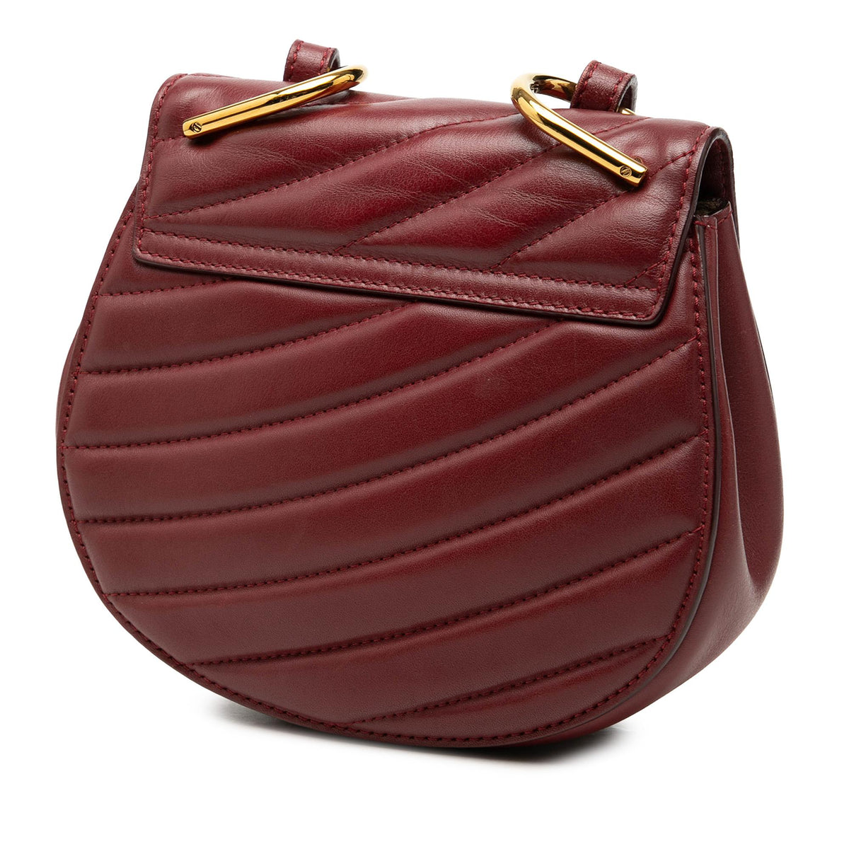 Chloe Mini Quilted Leather Drew Bijou Satchel