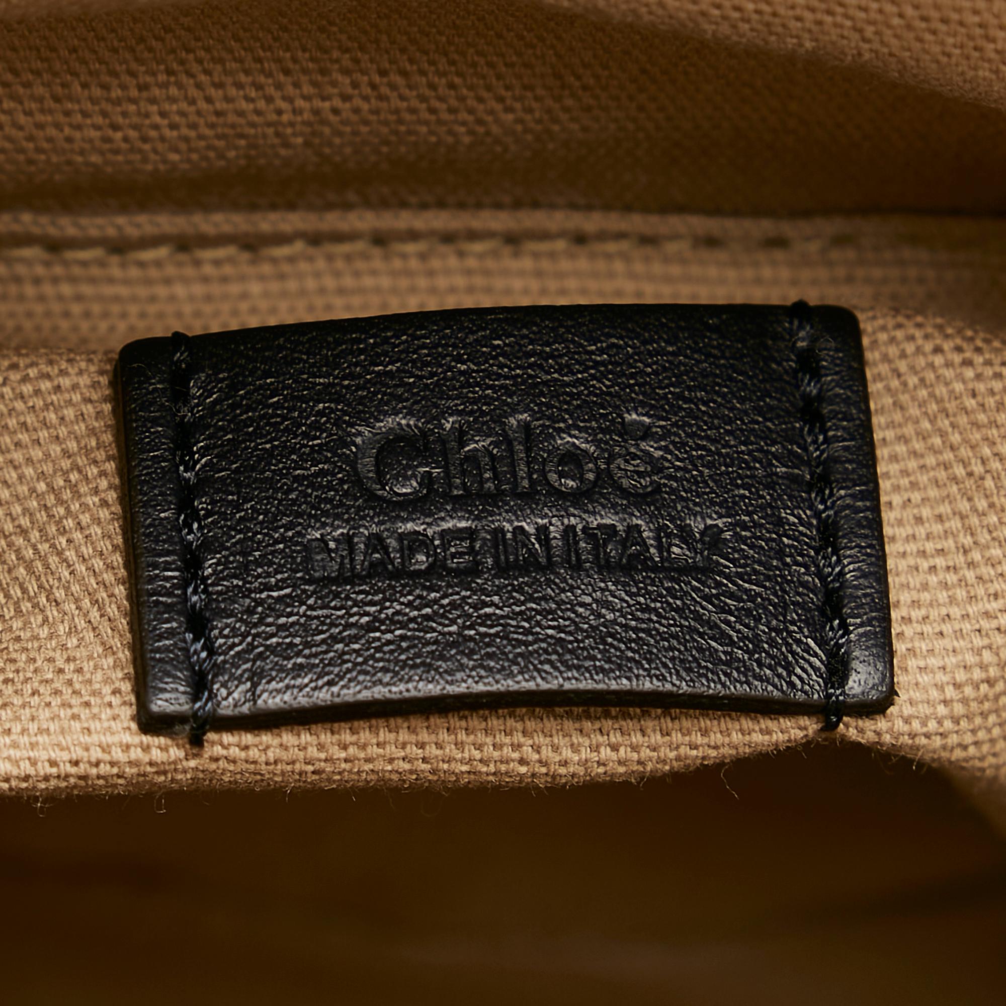 Chloe Mini Roy Leather Bucket Bag (SHG-z4V7cP)