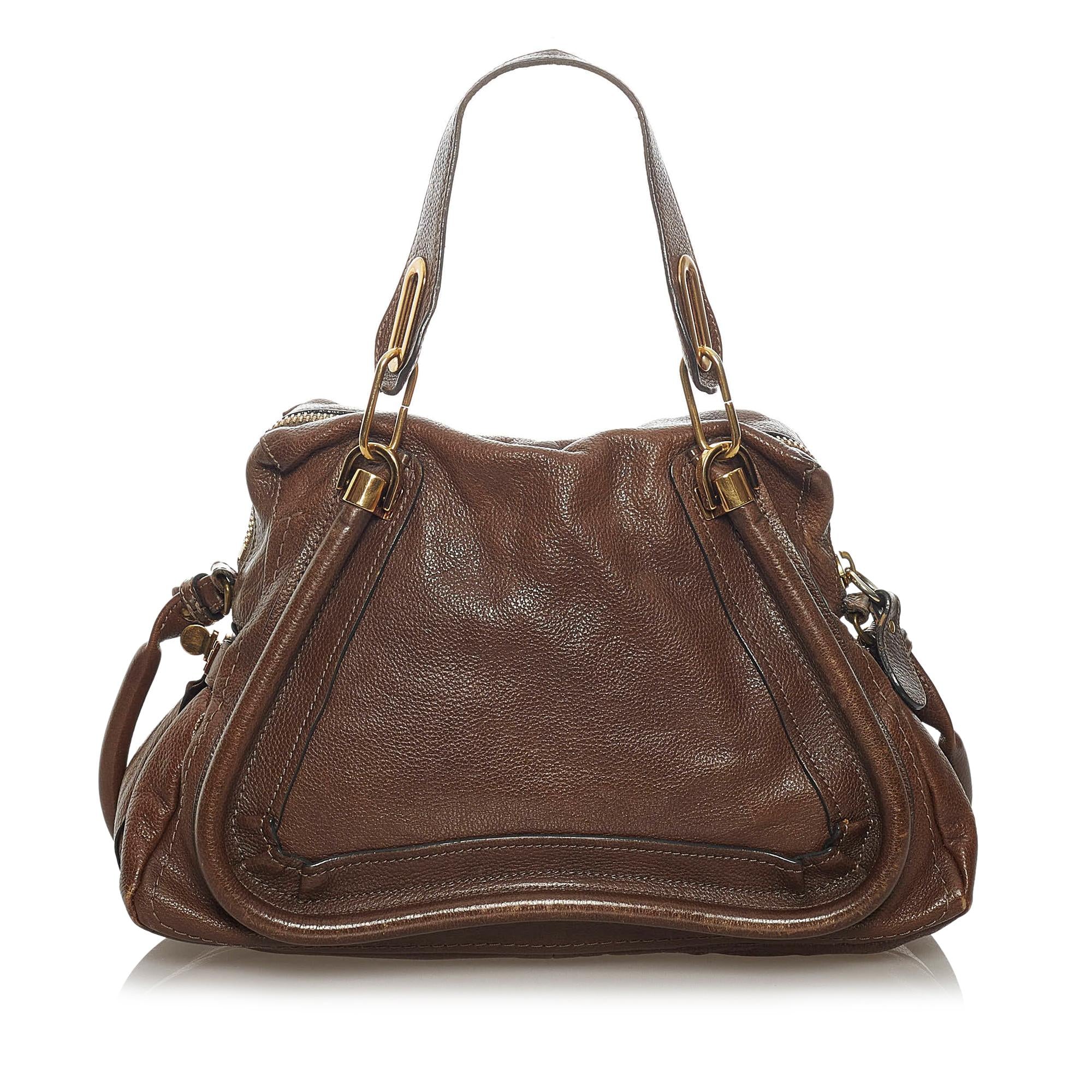 Chloe Paraty Leather Satchel (SHG-dSBGKp)