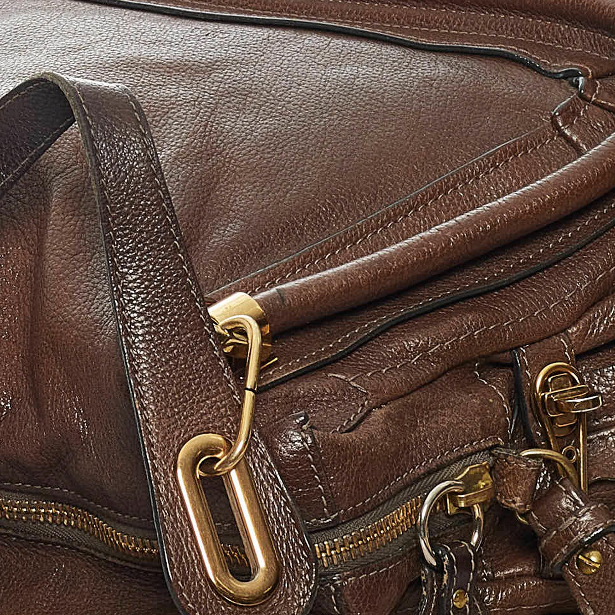 Chloe Paraty Leather Satchel (SHG-dSBGKp)