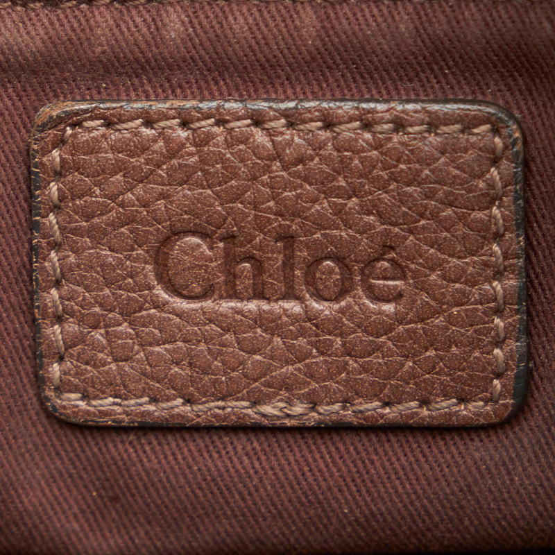 Chloe Paraty Leather Satchel (SHG-dSBGKp)