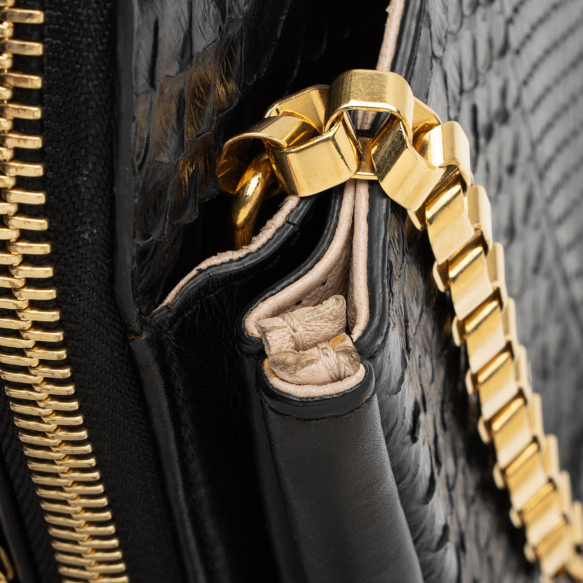 Chloe Python Lucy Shoulder Bag (SHF-XV2WoX)