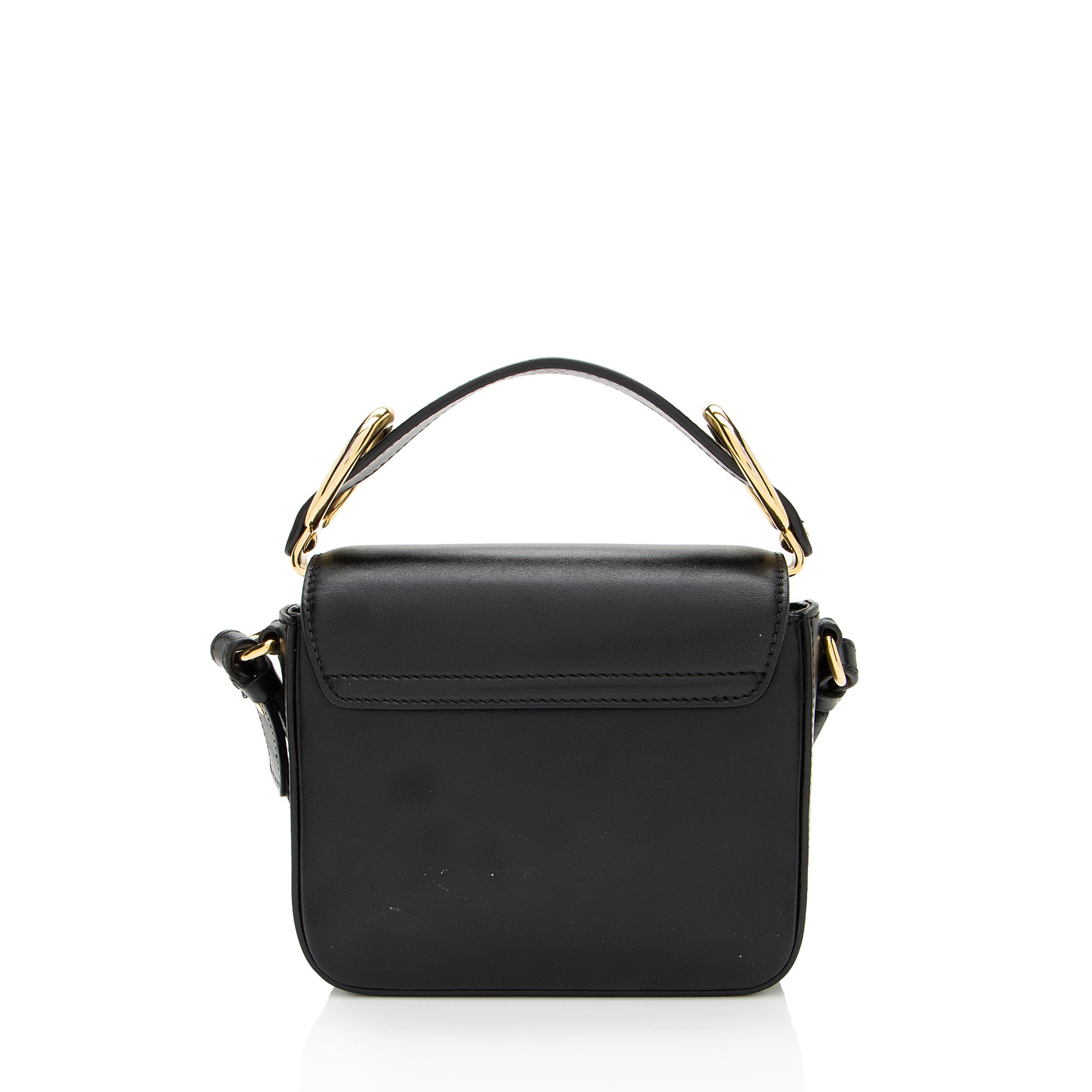 Chloe Shiny Calfskin C Mini Shoulder Bag (SHF-aKHHE2)