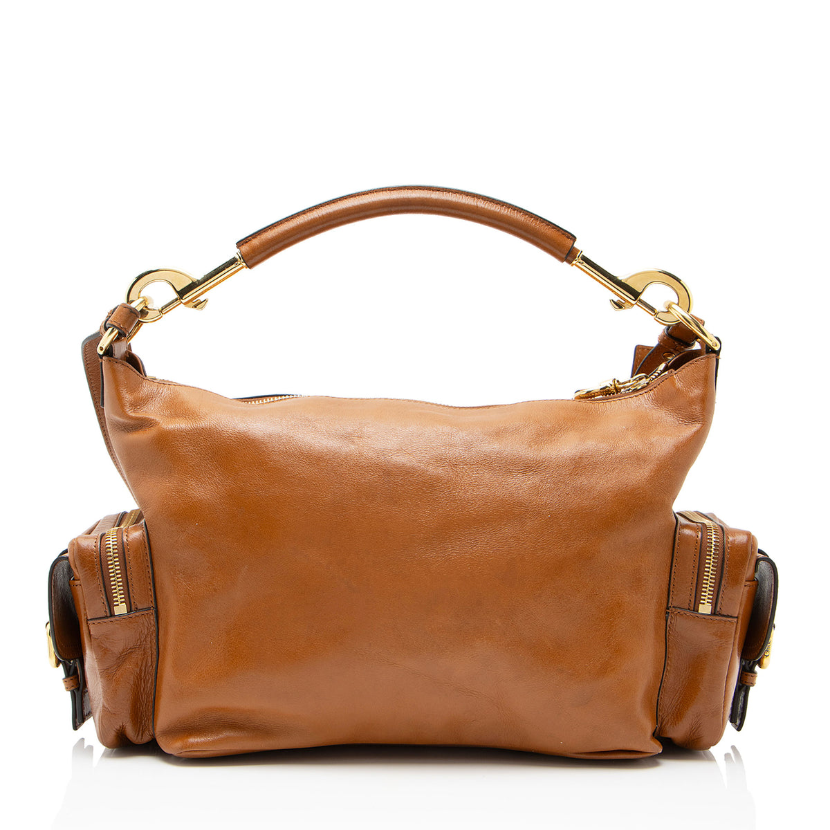 Chloe Shiny Leather Medium Camera Bag