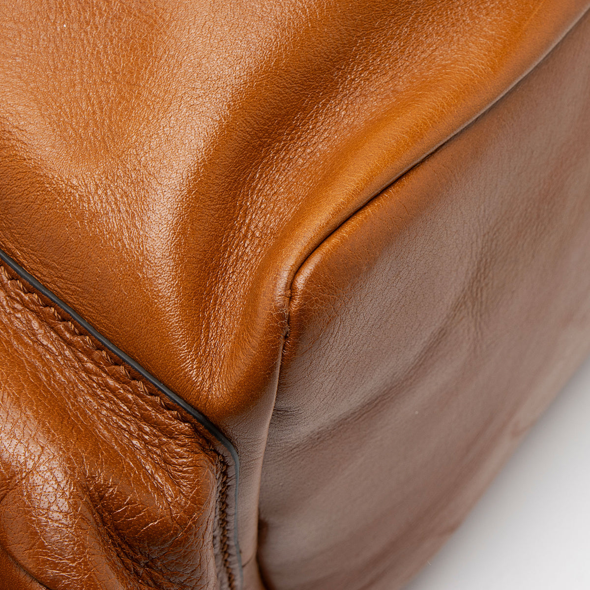 Chloe Shiny Leather Medium Camera Bag