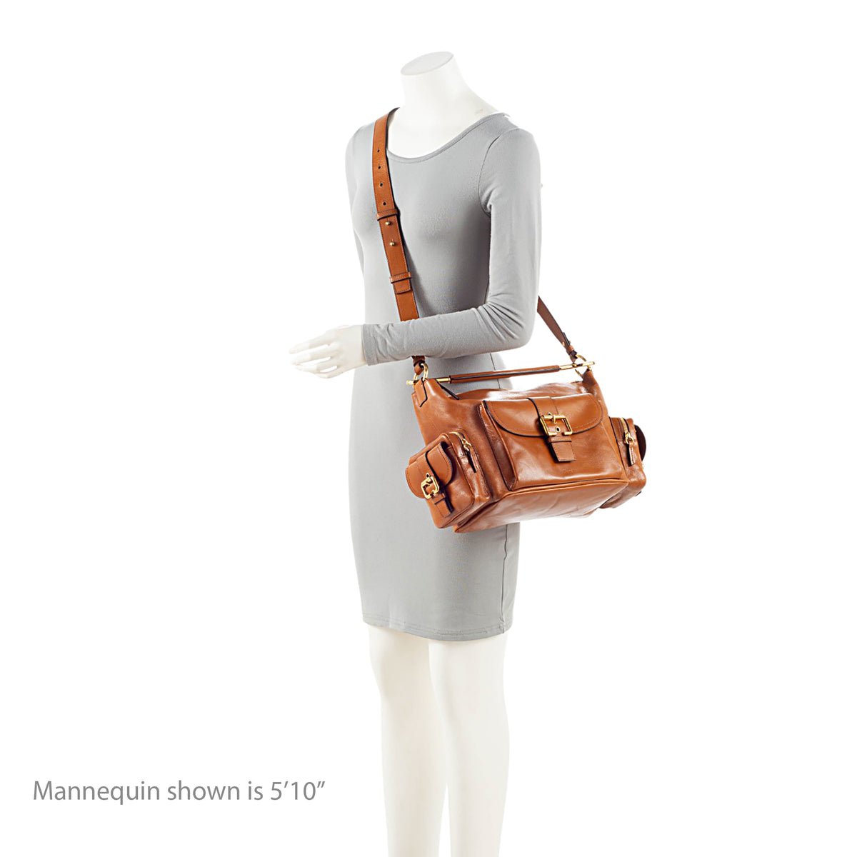 Chloe Shiny Leather Medium Camera Bag