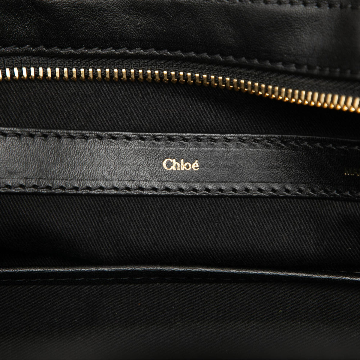 Chloe Small Bicolor Leather Alice Satchel