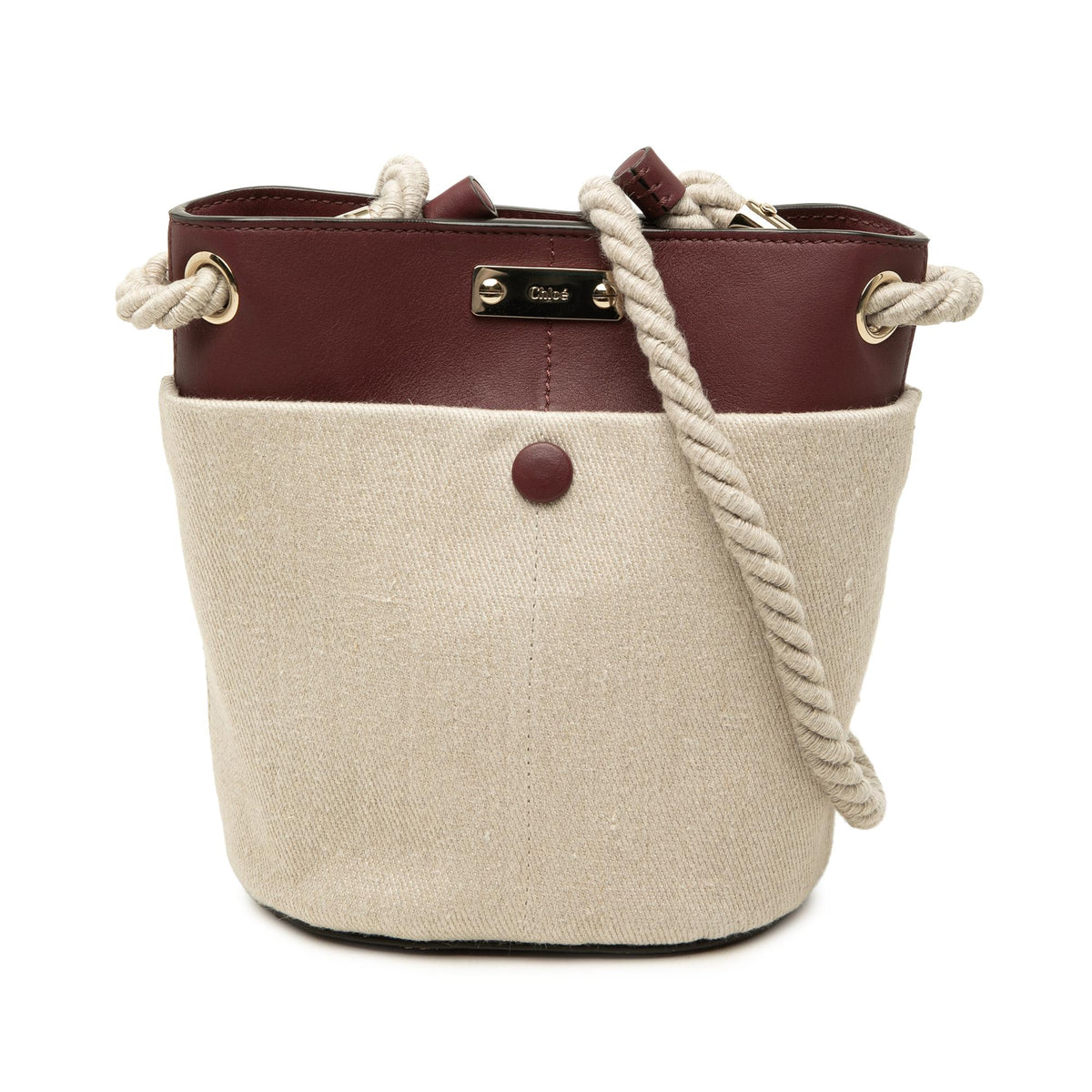 Chloe Small Canvas Key Bucket Bag