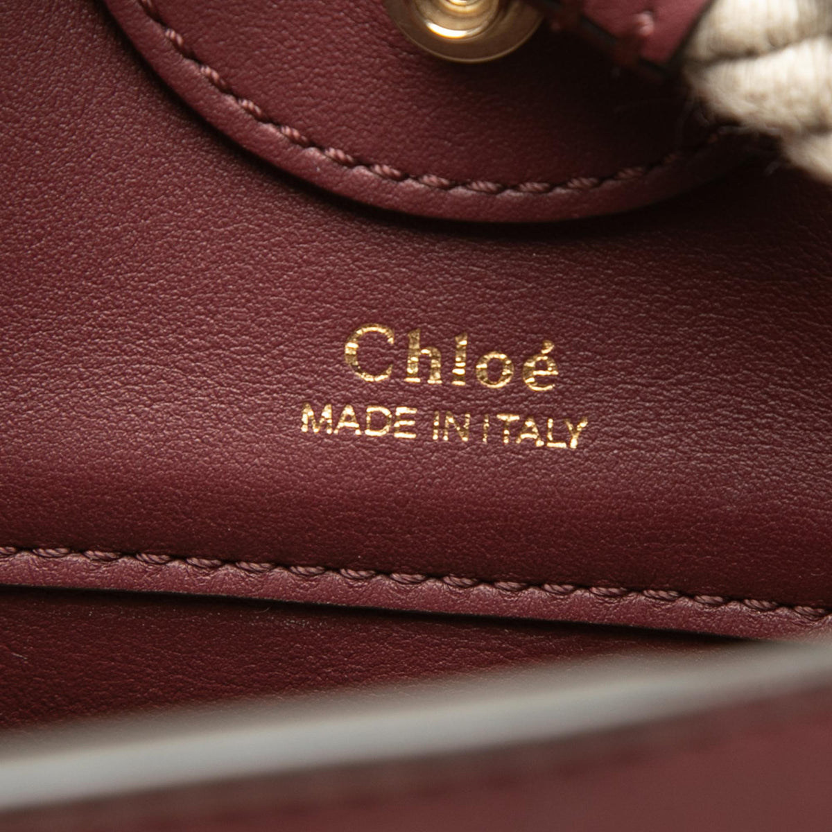 Chloe Small Canvas Key Bucket Bag