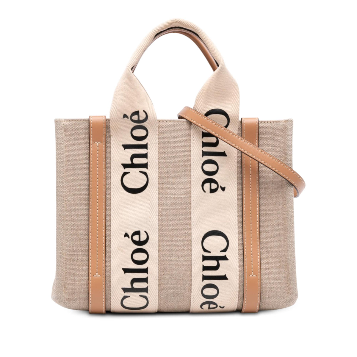 Chloe Small Canvas Woody Satchel