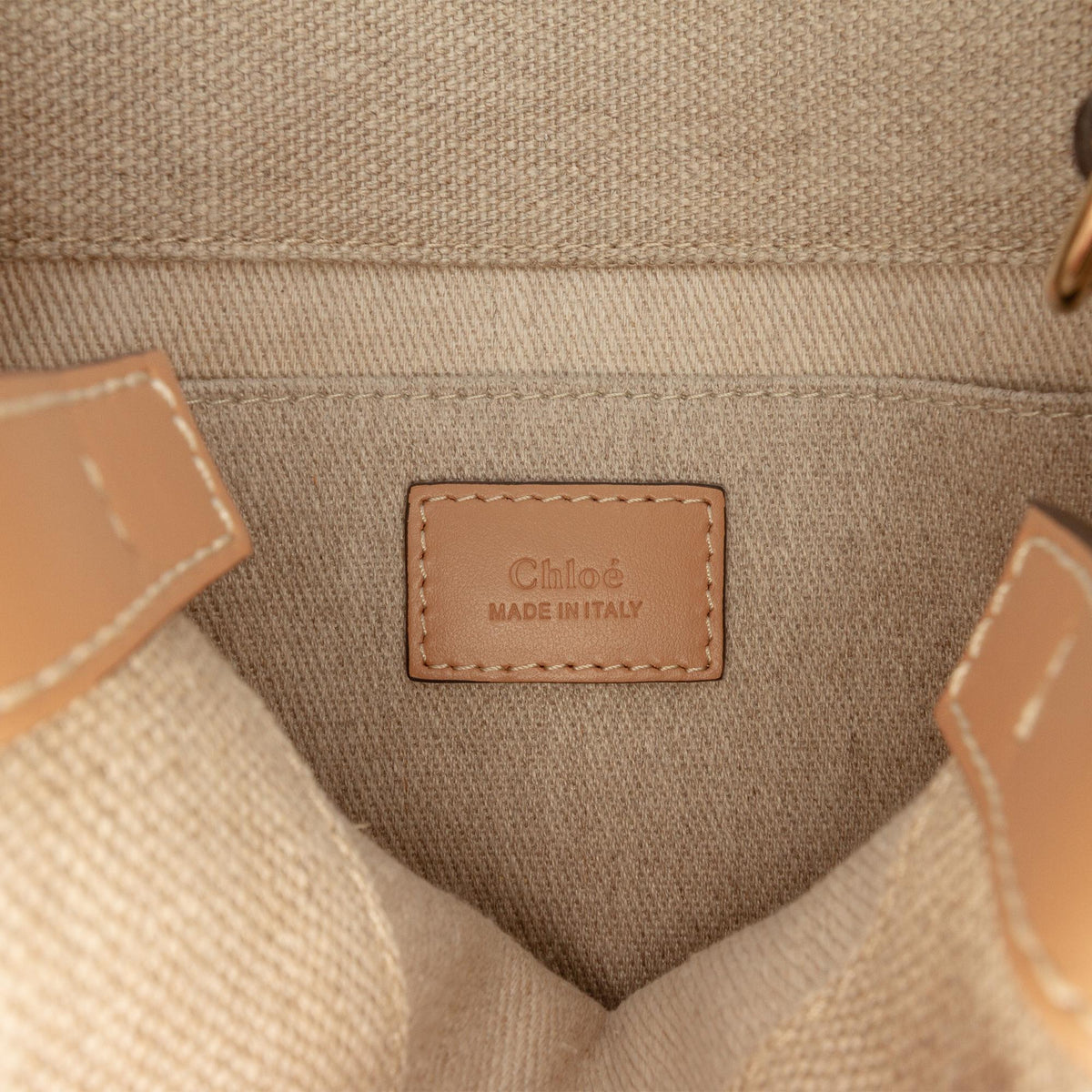 Chloe Small Canvas Woody Satchel