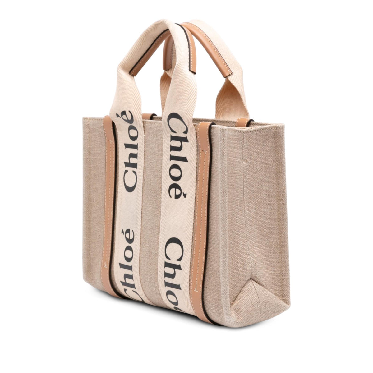 Chloe Small Canvas Woody Satchel