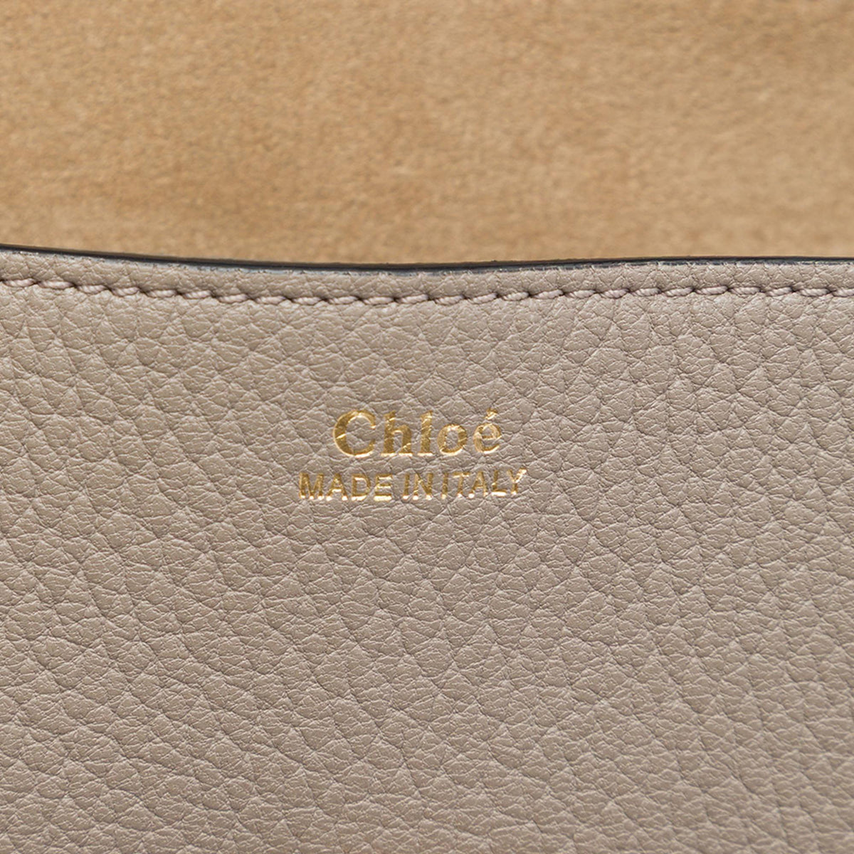Chloe Small Grained Calfskin Drew Crossbody