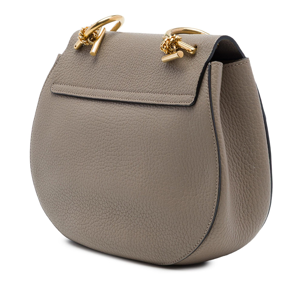 Chloe Small Grained Calfskin Drew Crossbody