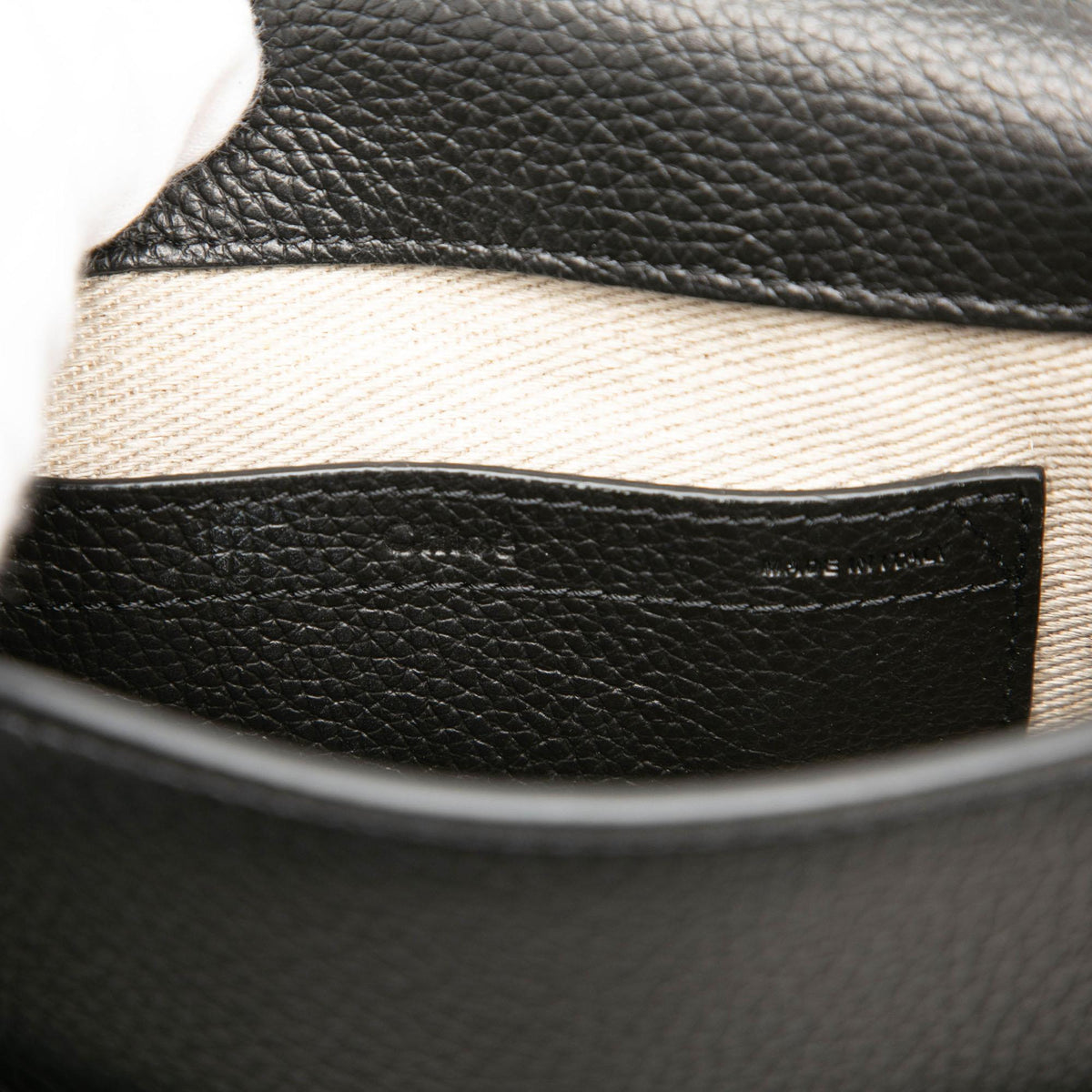 Chloe Small Grained Leather Marcie Saddle Crossbody