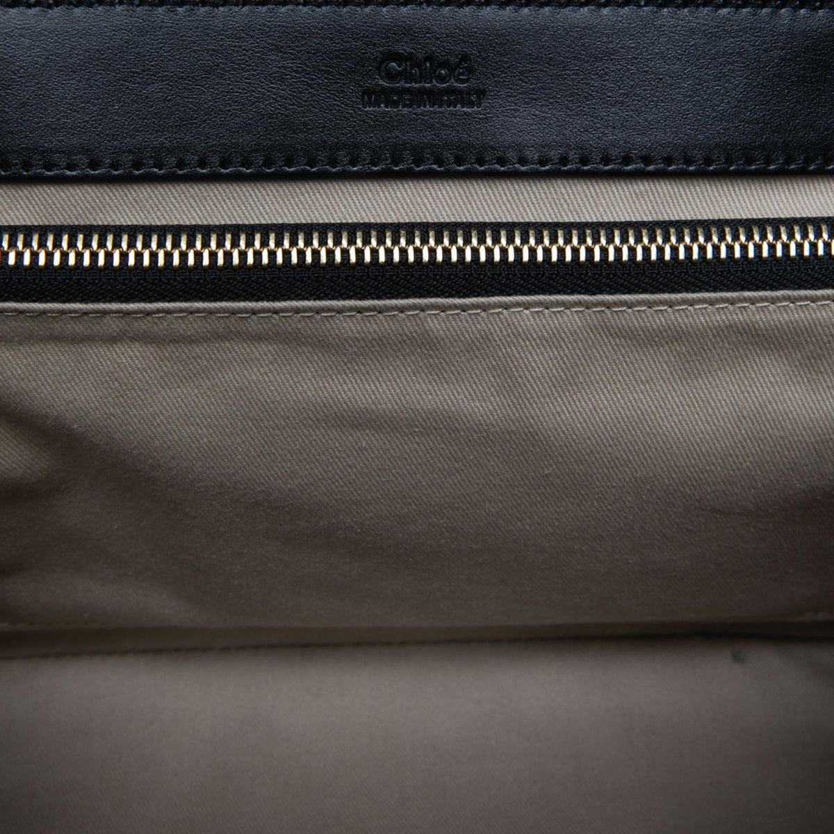 Chloe Small Leather C Double Carry Satchel