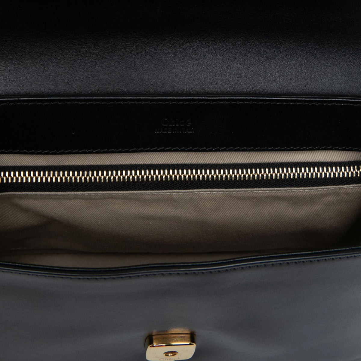 Chloe Small Leather C Double Carry Satchel