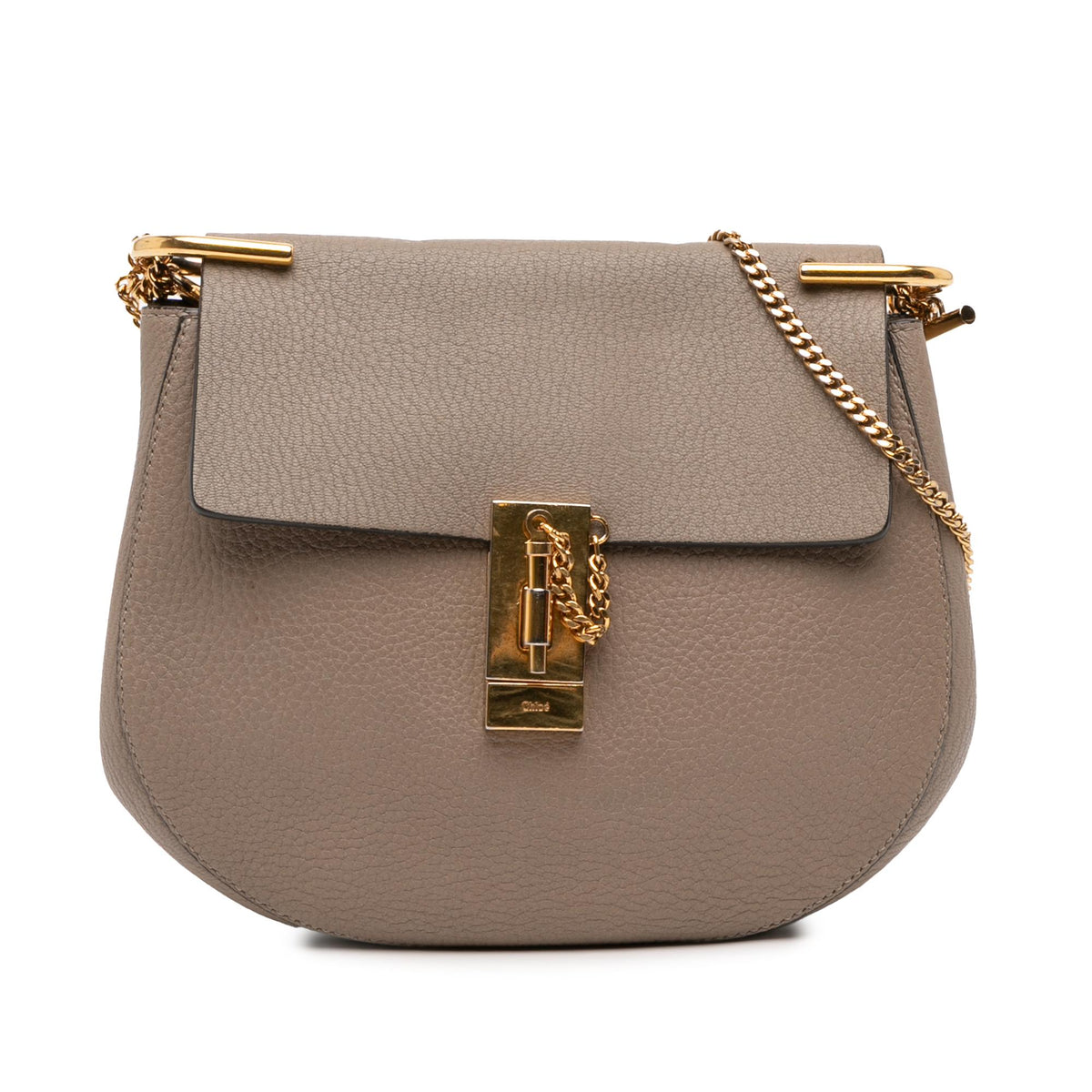 Chloe Small Leather Drew Crossbody