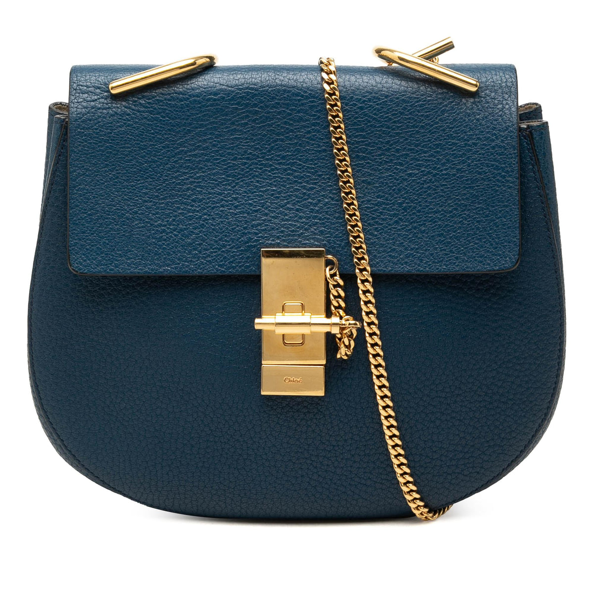 Chloe Small Leather Drew Crossbody