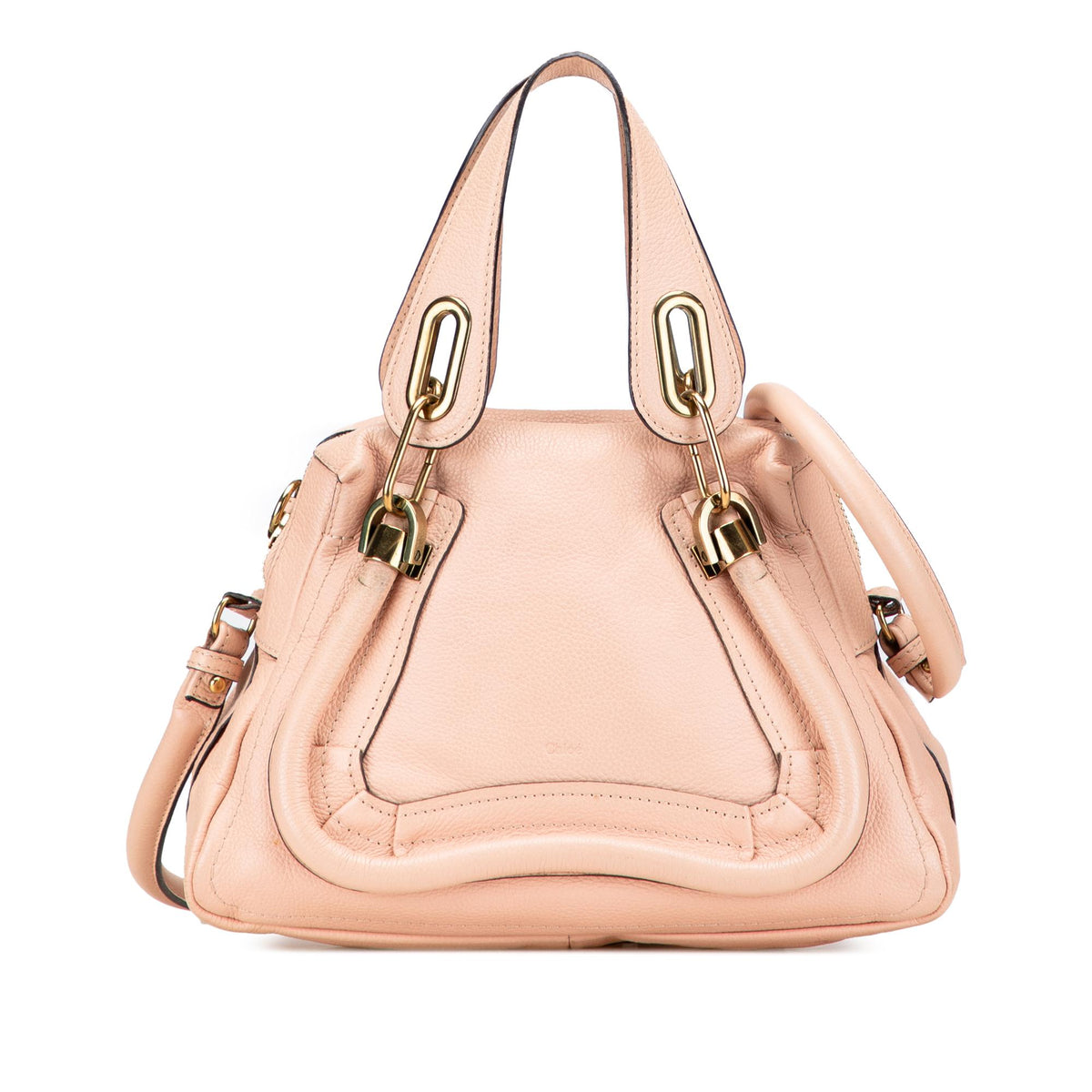 Chloe Small Leather Paraty Satchel