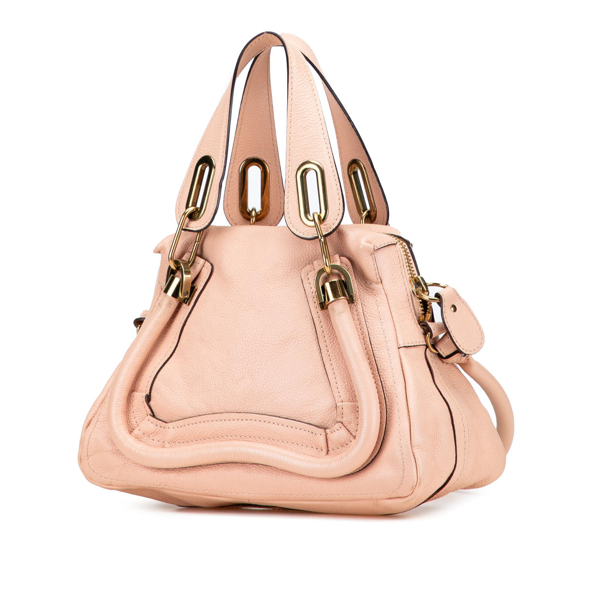 Chloe Small Leather Paraty Satchel