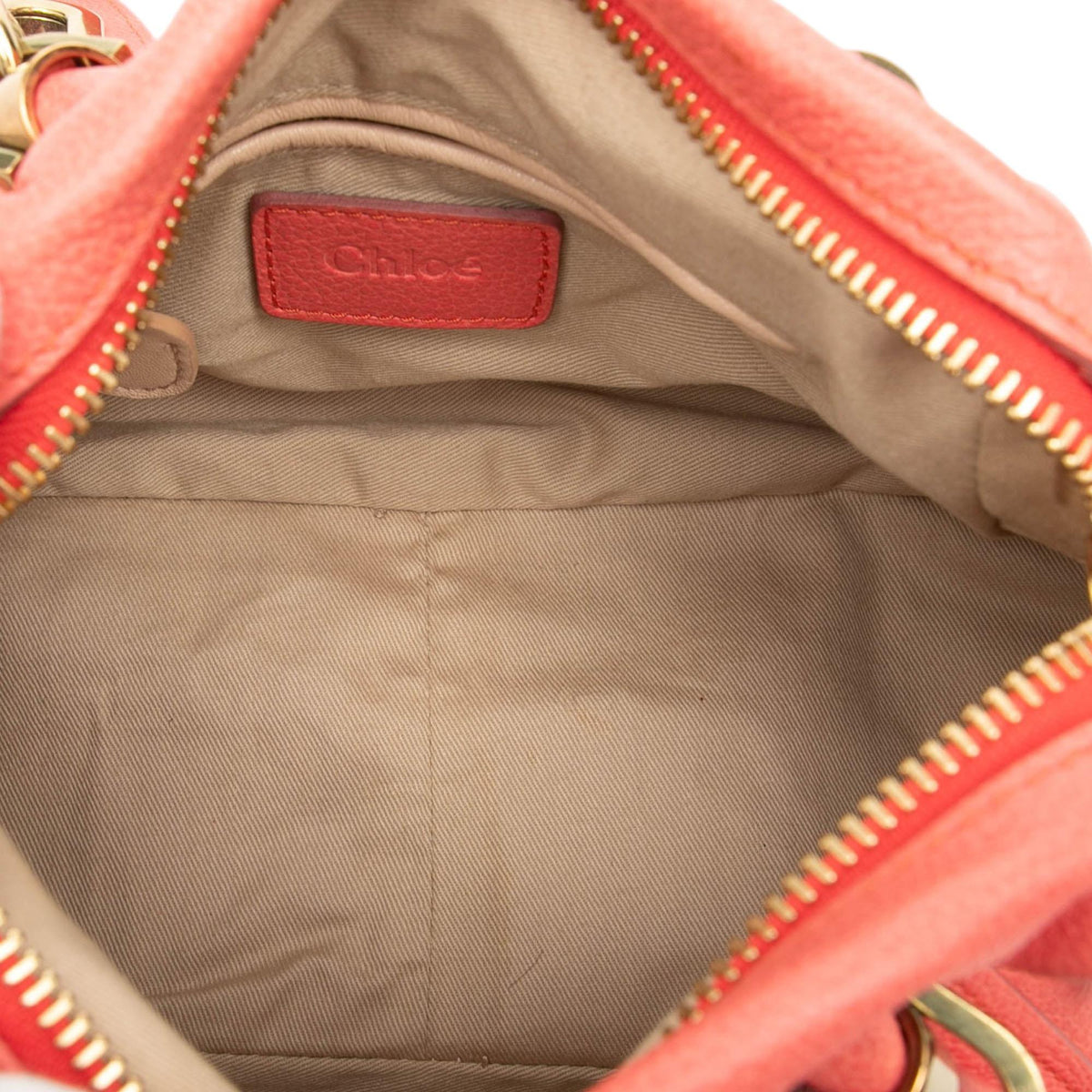 Chloe Small Leather Paraty Satchel
