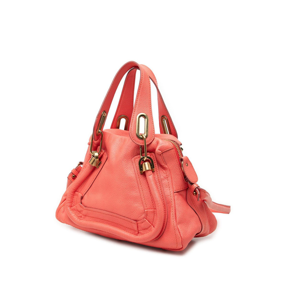 Chloe Small Leather Paraty Satchel