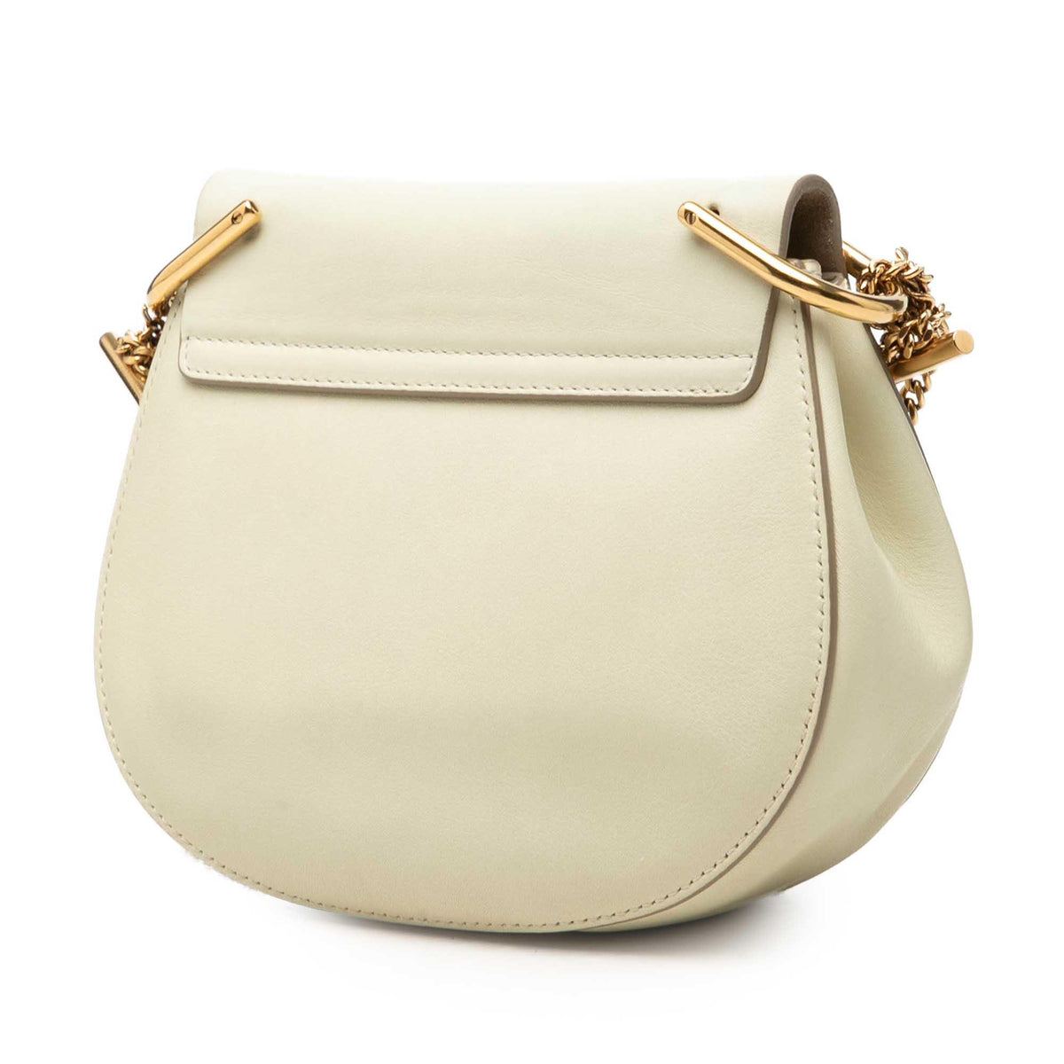 Chloe Small Perforated Leather Drew Crossbody