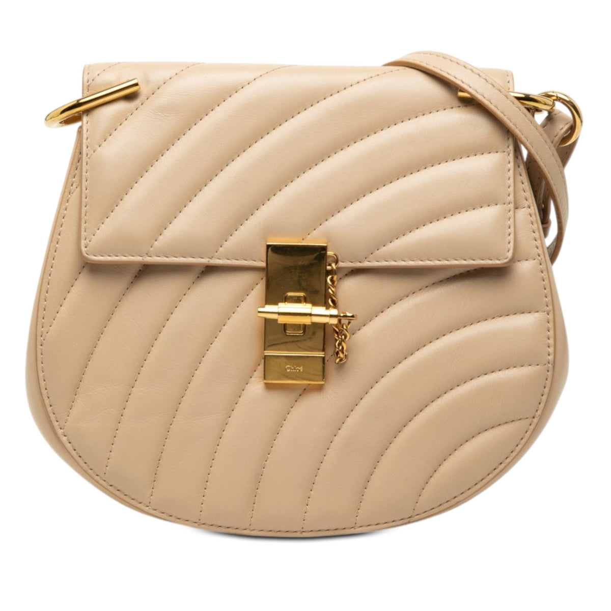 Chloe Small Quilted Leather Drew Bijou Crossbody