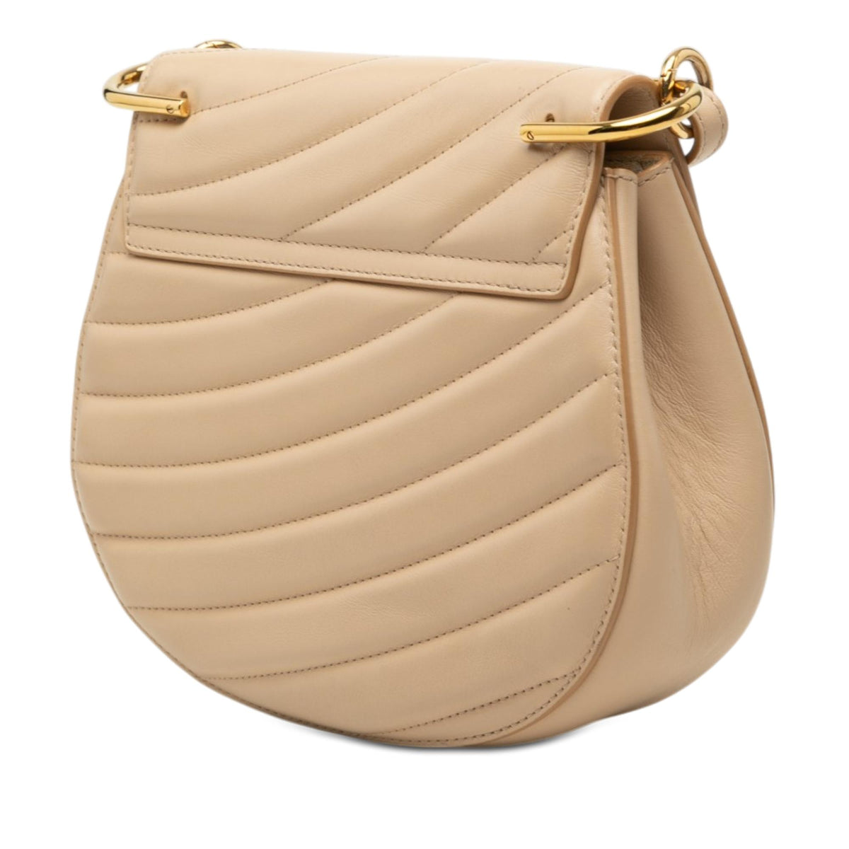 Chloe Small Quilted Leather Drew Bijou Crossbody