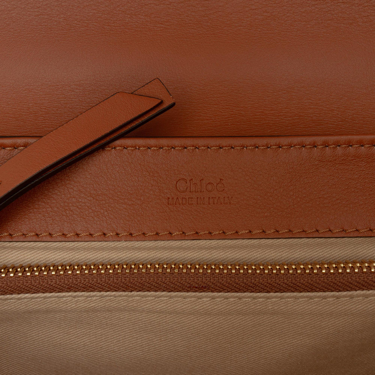 Chloe Small Spazzolato Sfumato C Double Carry Satchel