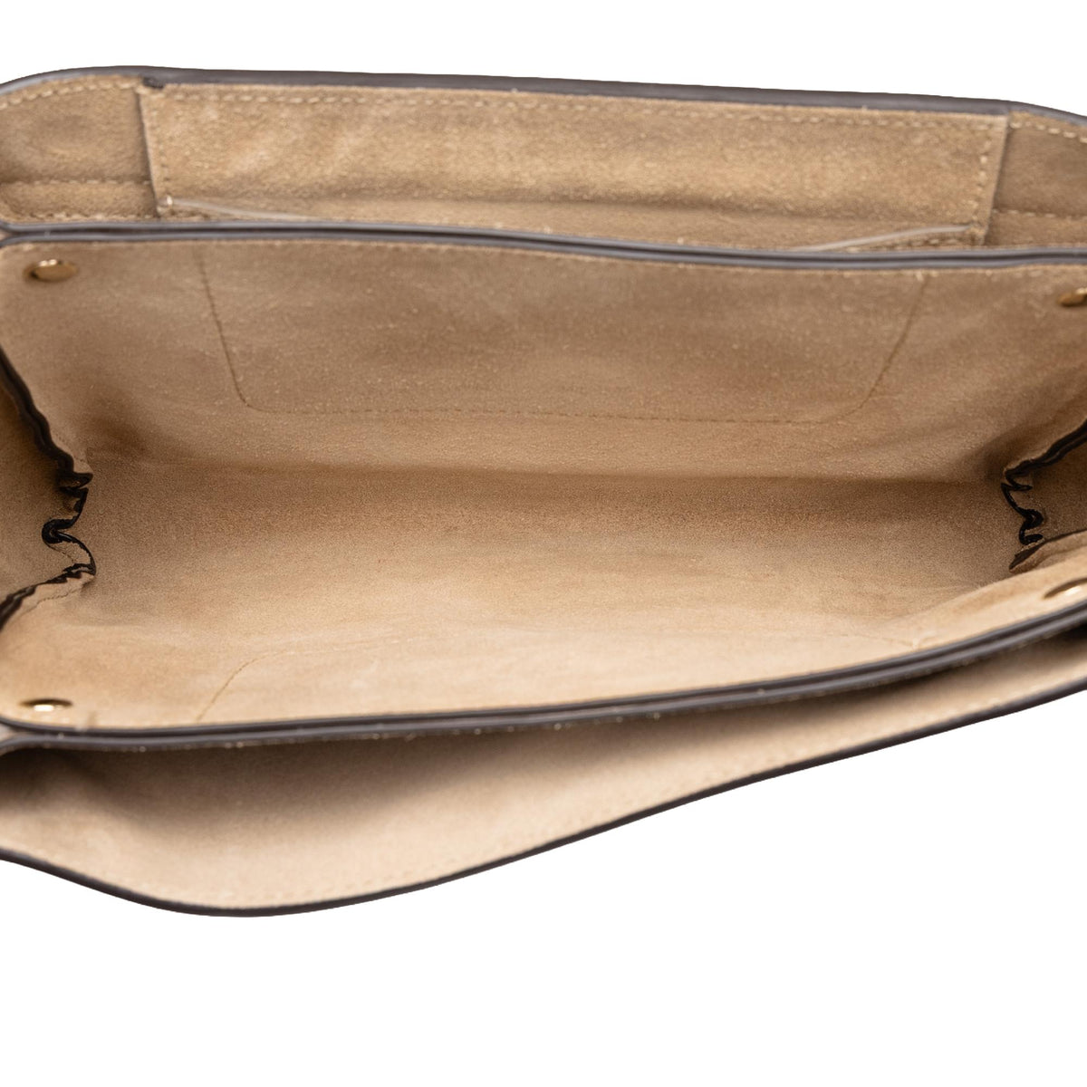 Chloe Small Suede and Calfskin Faye Crossbody