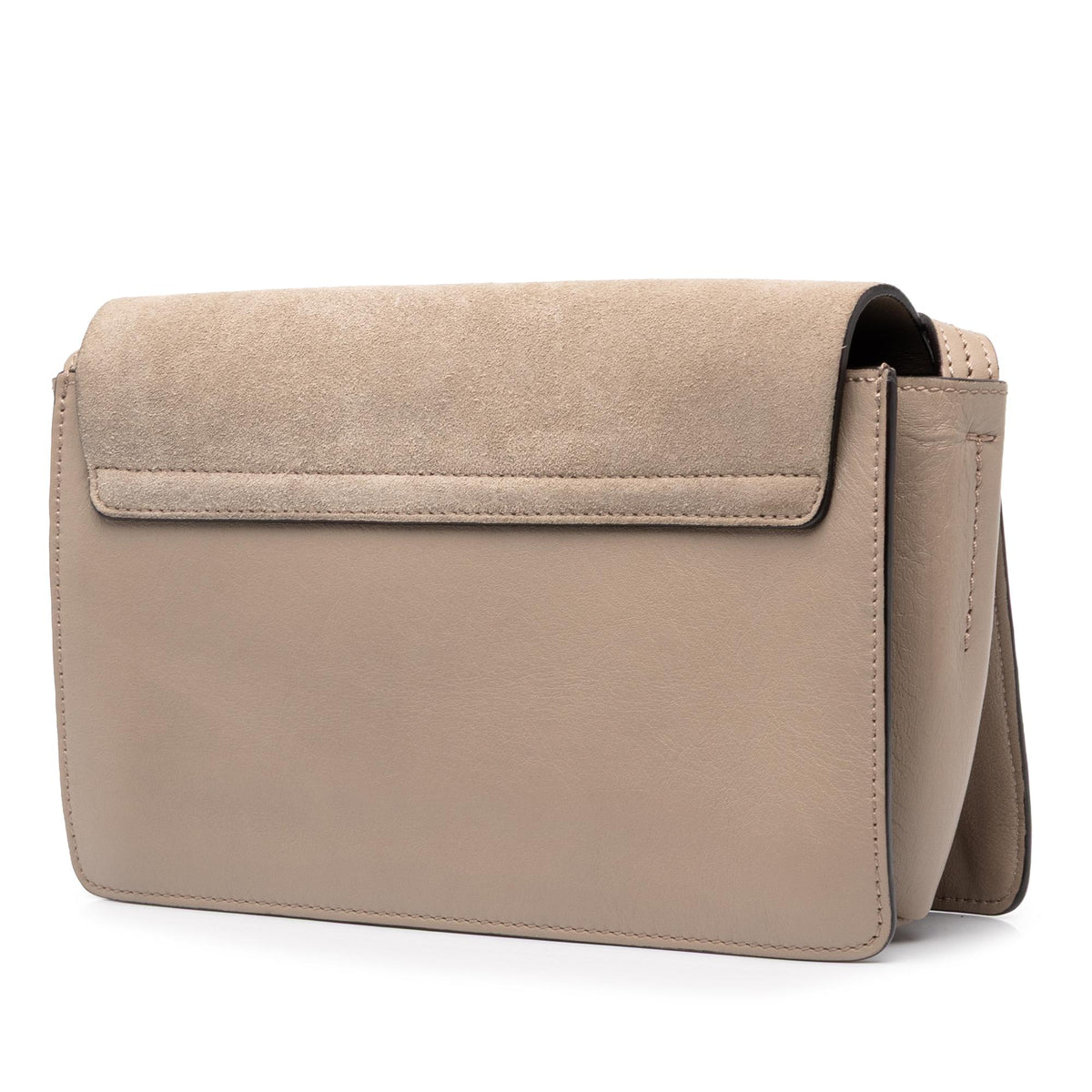 Chloe Small Suede and Calfskin Faye Crossbody
