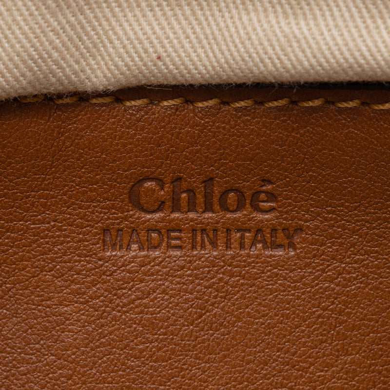 Chloe Suede Lexa Convertible Shoulder Bag (SHF-fbjTXb)