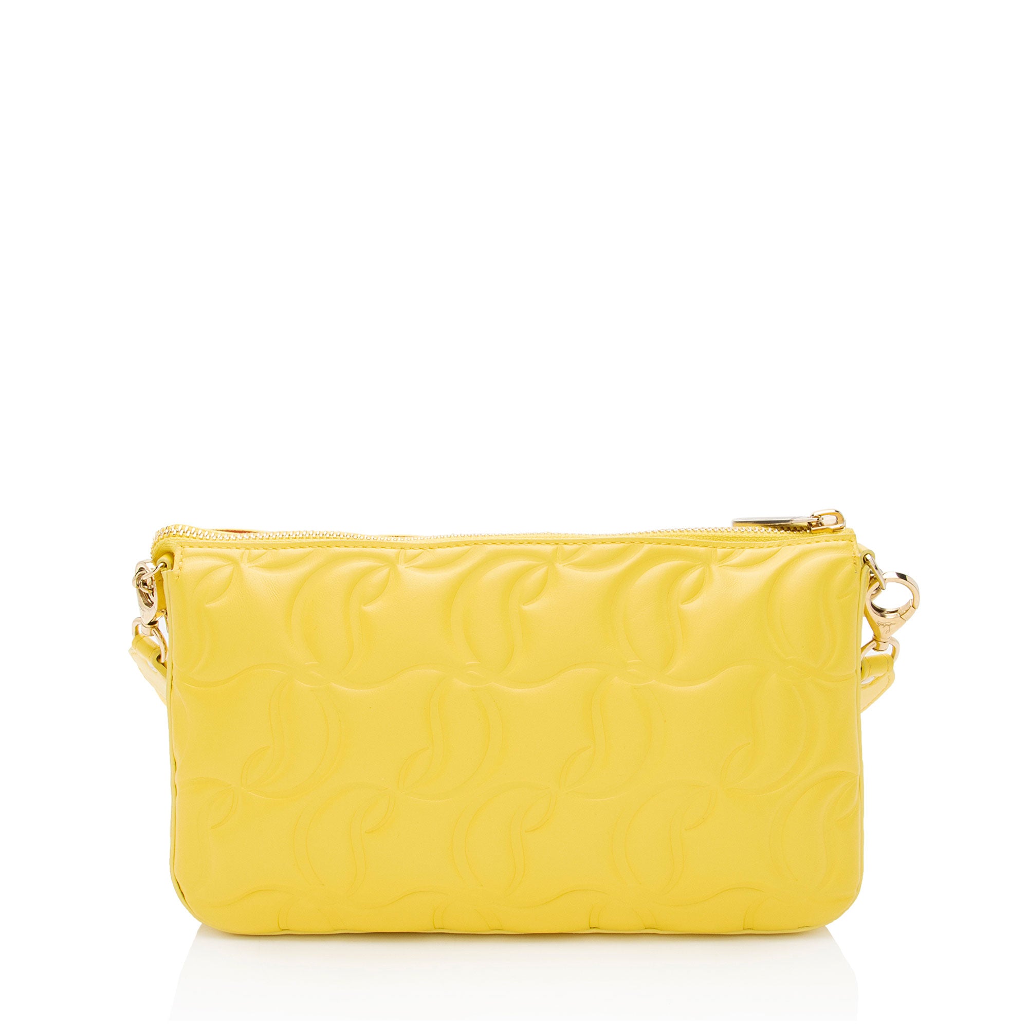 Christian Louboutin CL Embossed Nappa Loubila Crossbody