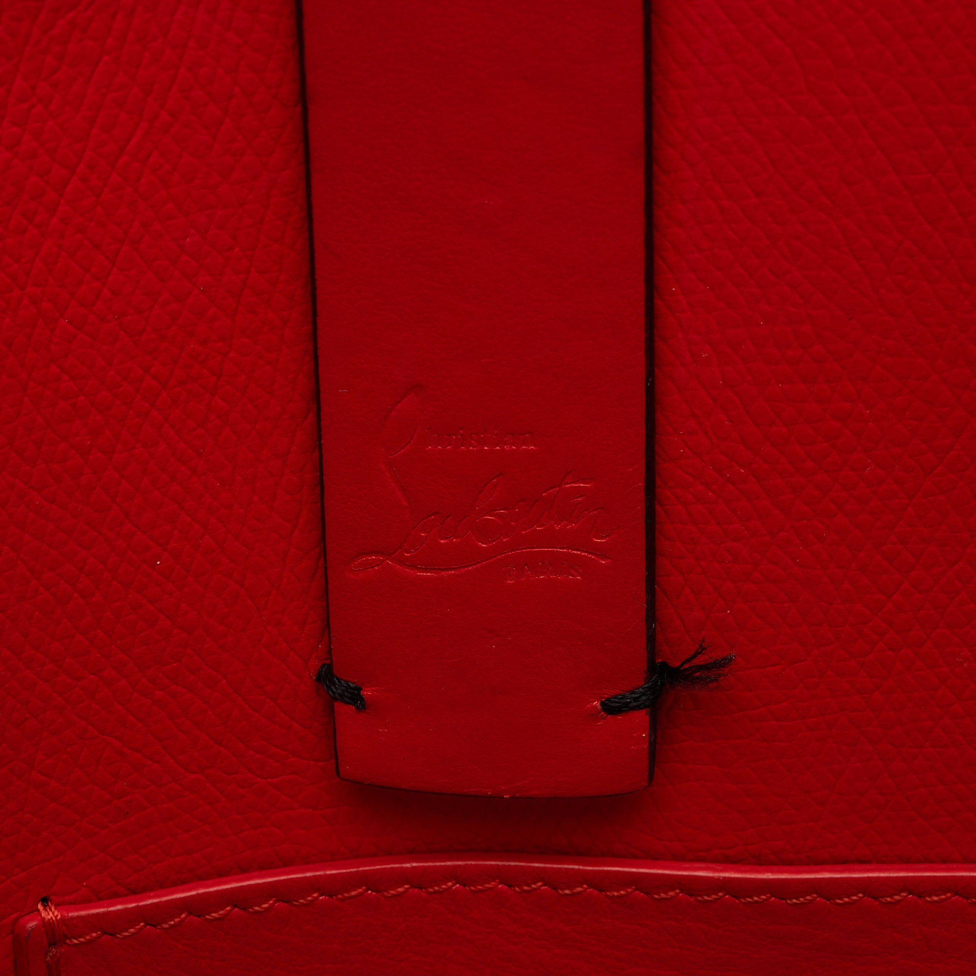 Christian Louboutin Calfskin Spikes Cabata N/S Tote