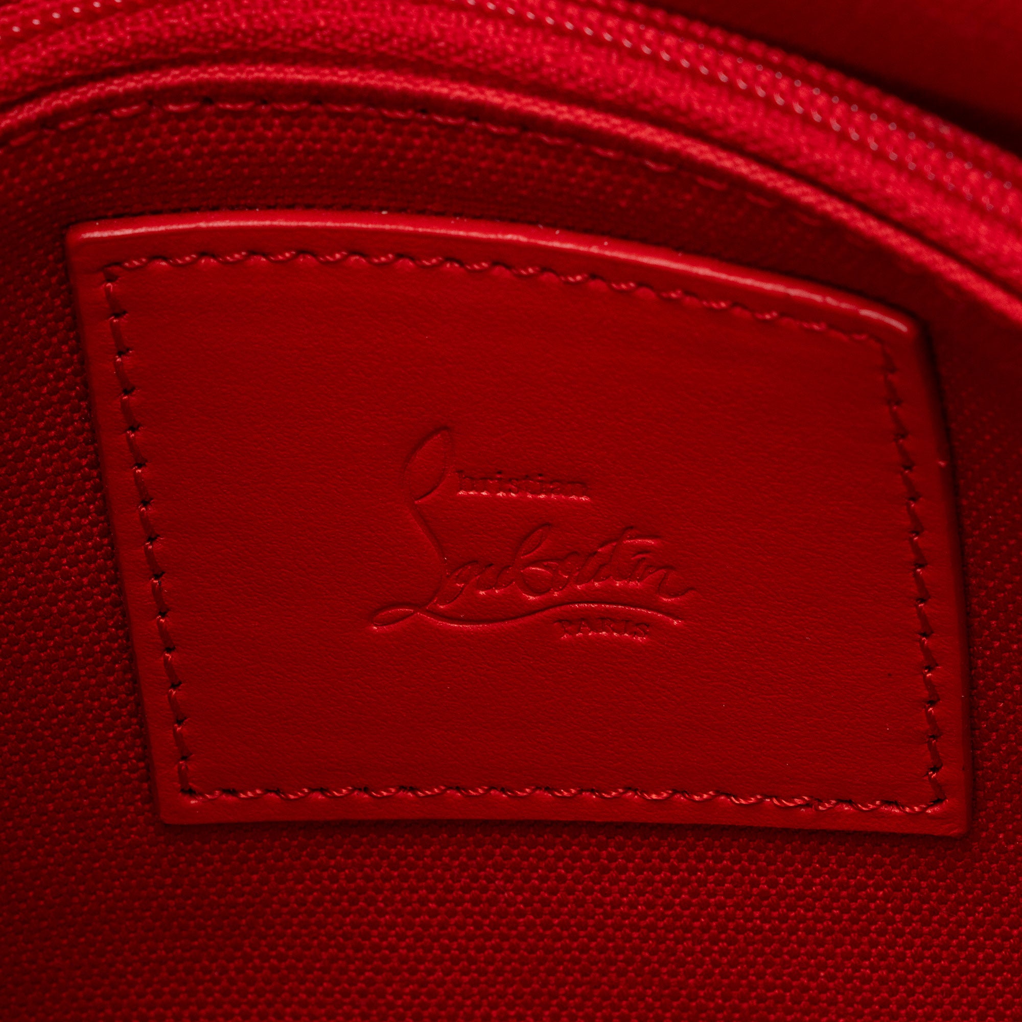 Christian Louboutin Canvas By My Side Tote