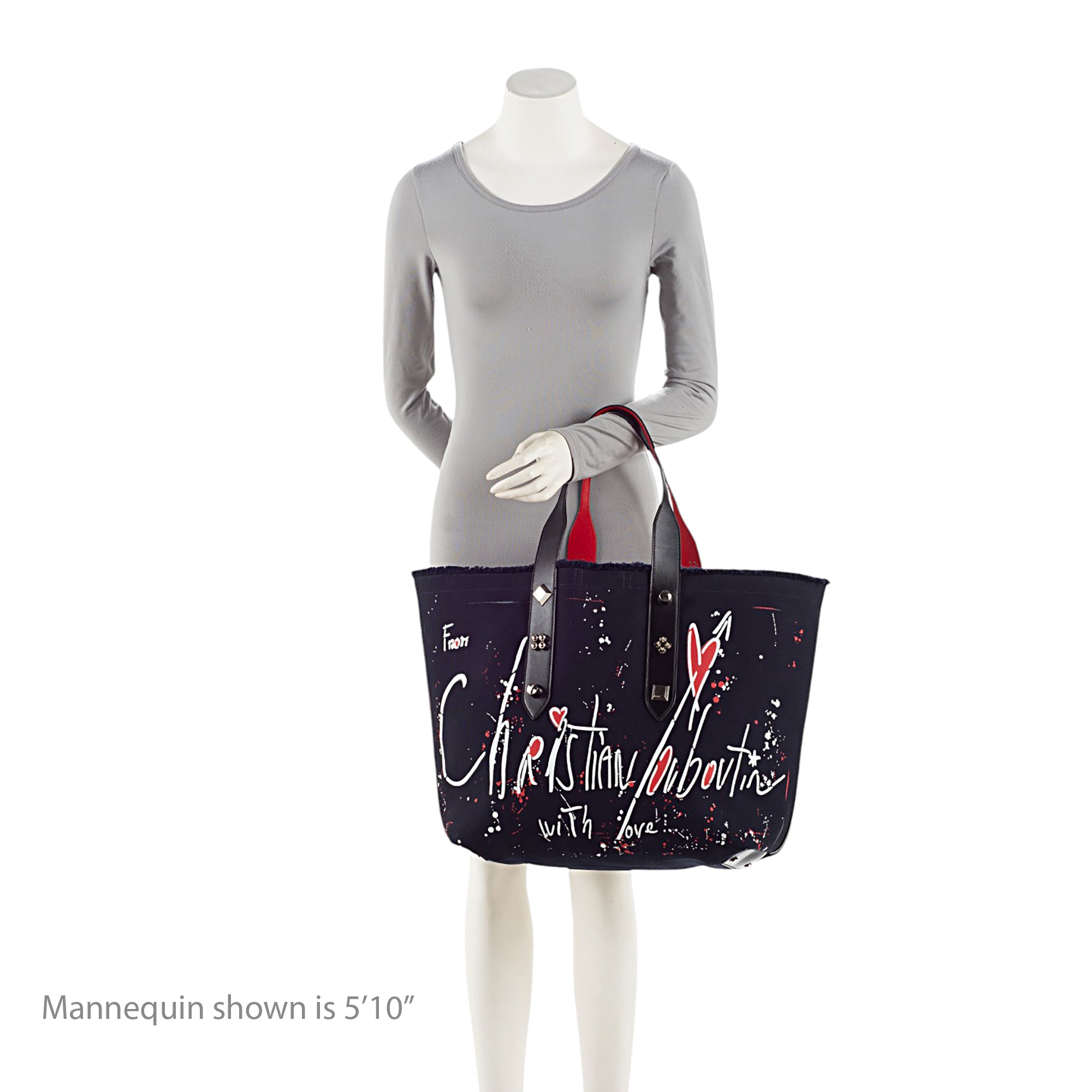 Christian Louboutin Canvas Frangibus Tote