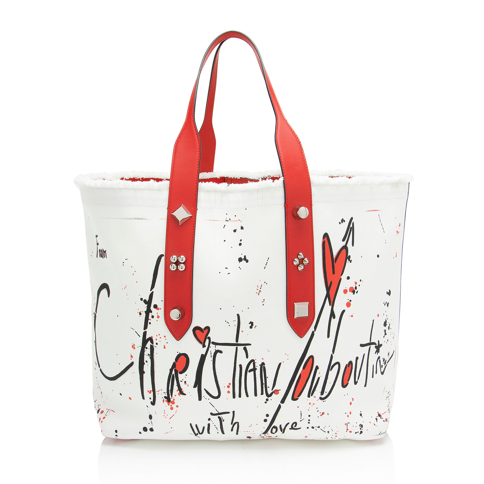 Christian Louboutin Canvas Frangibus Tote