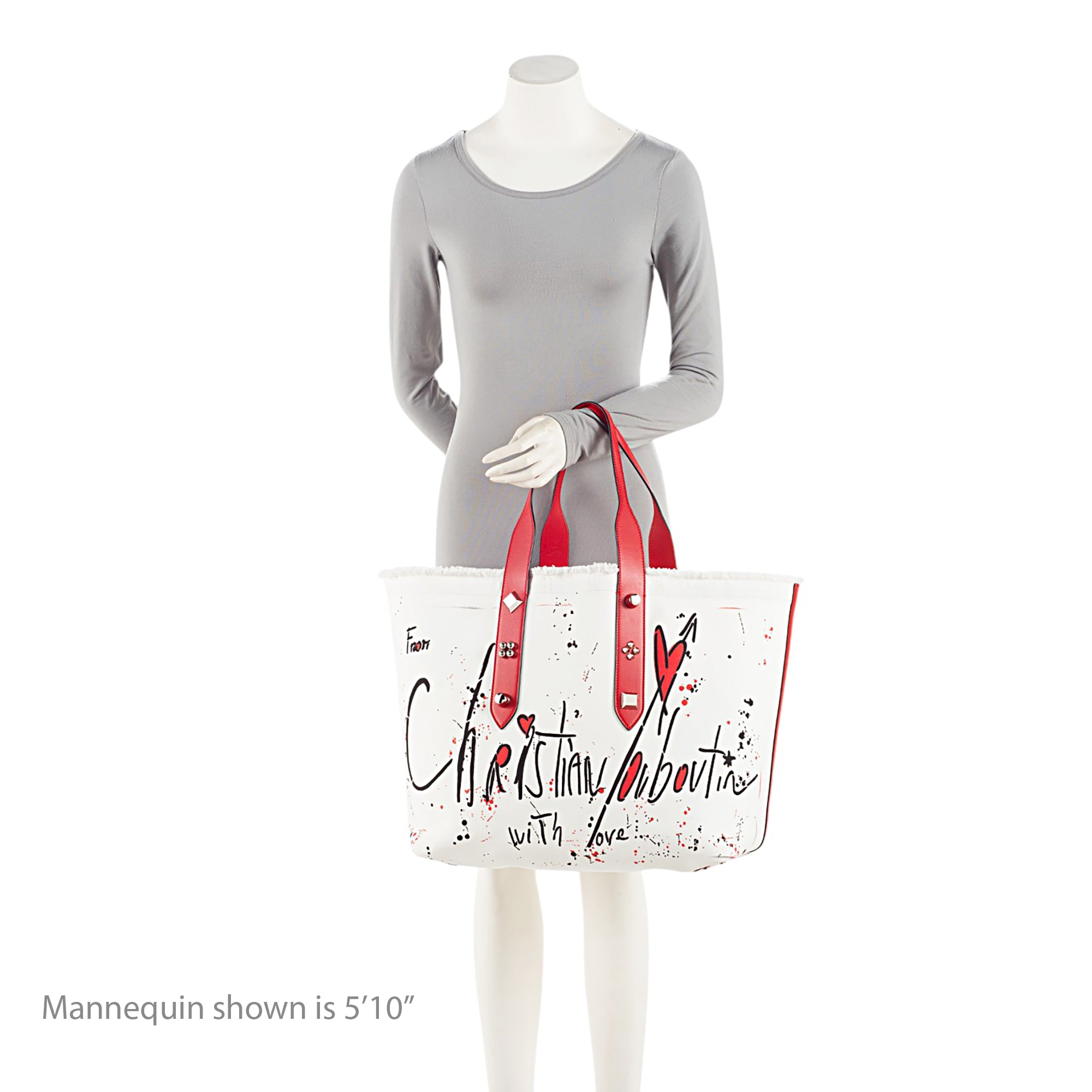 Christian Louboutin Canvas Frangibus Tote