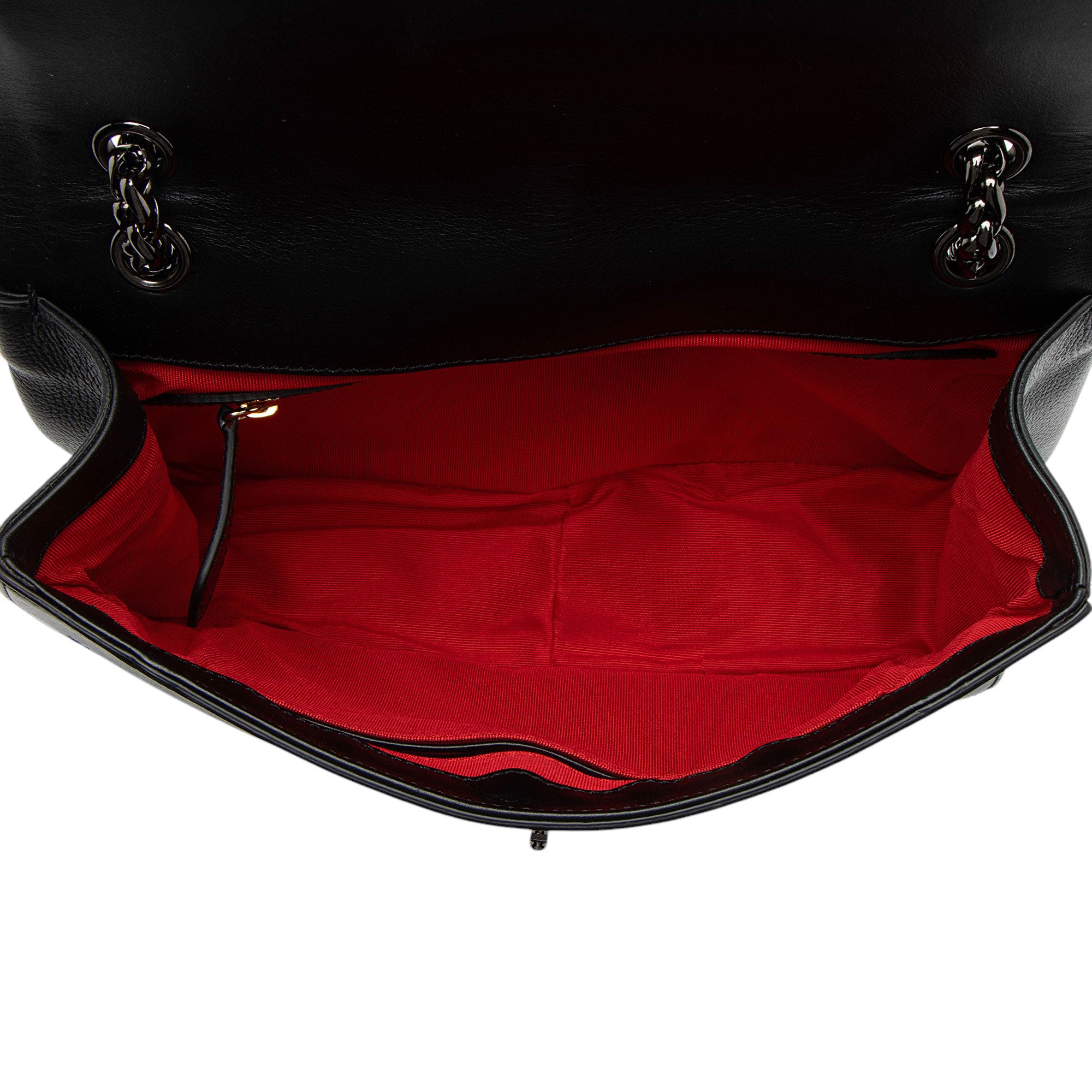 Christian Louboutin Leather Charity Small Shoulder Bag (SHF-Gxpq1d)