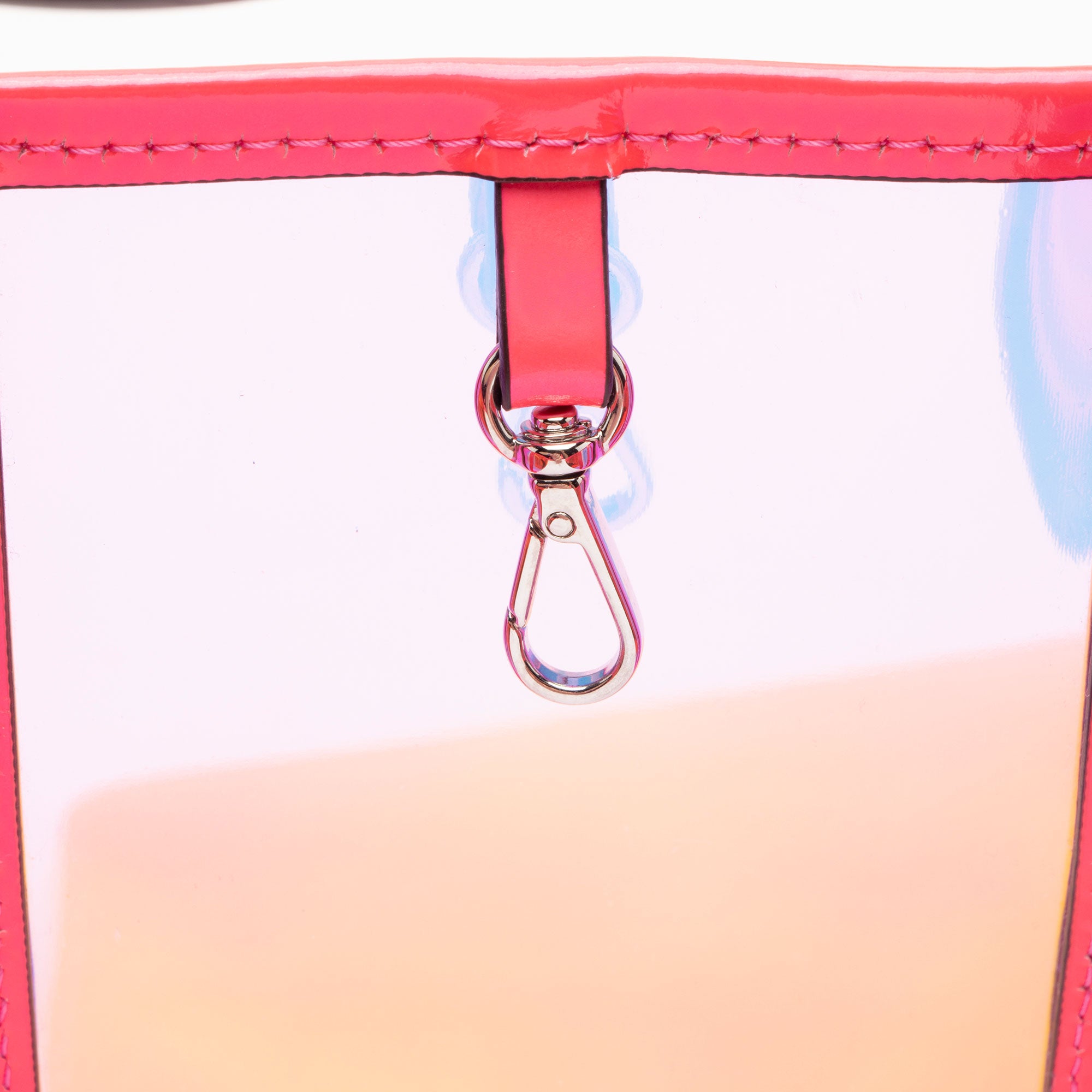 Christian Louboutin Iridescent PVC Cabata Small Tote