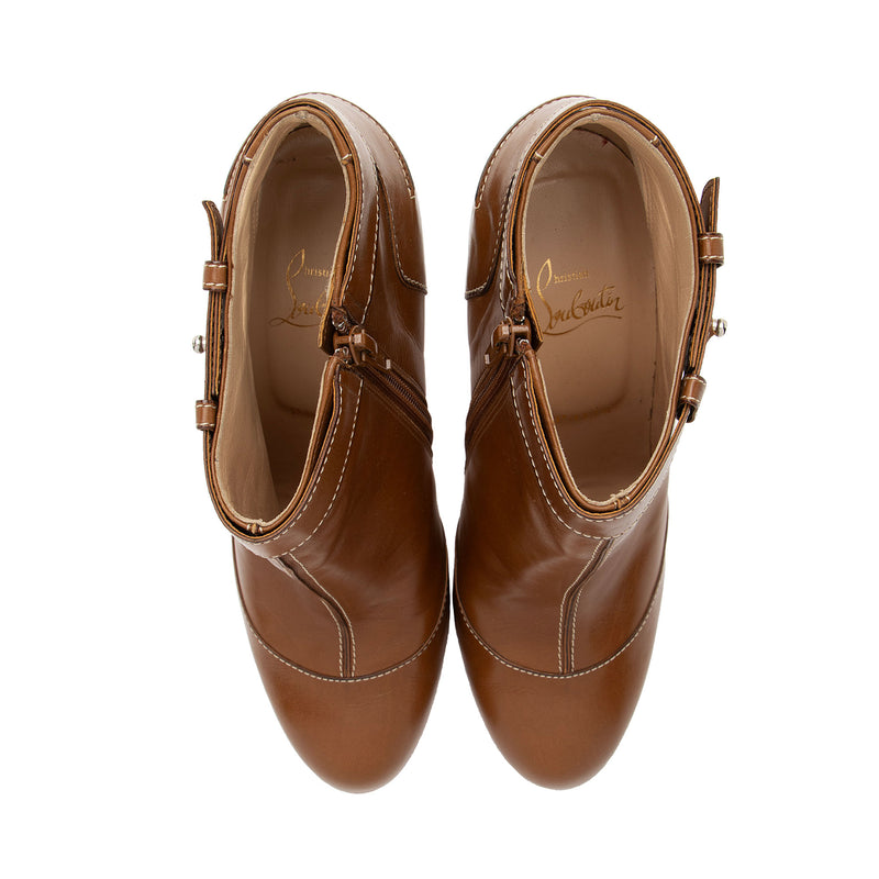 Christian Louboutin Leather Et Dun Boots - Size 9.5 / 39.5 (SHF-hBV31m)