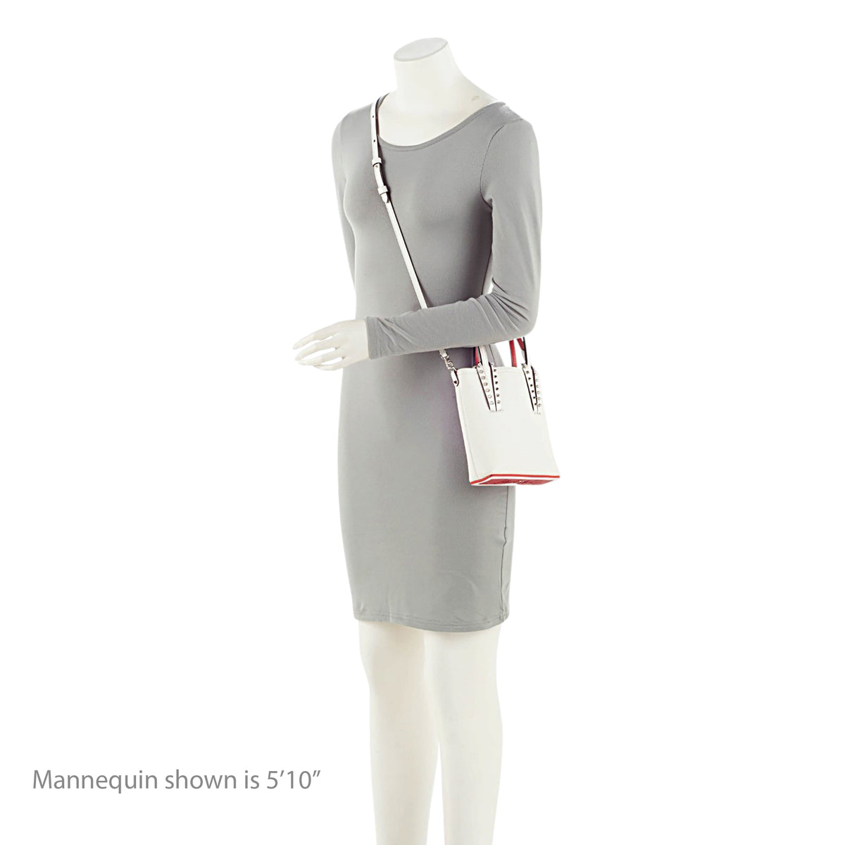 Christian Louboutin Leather N/S Cabata Mini Tote