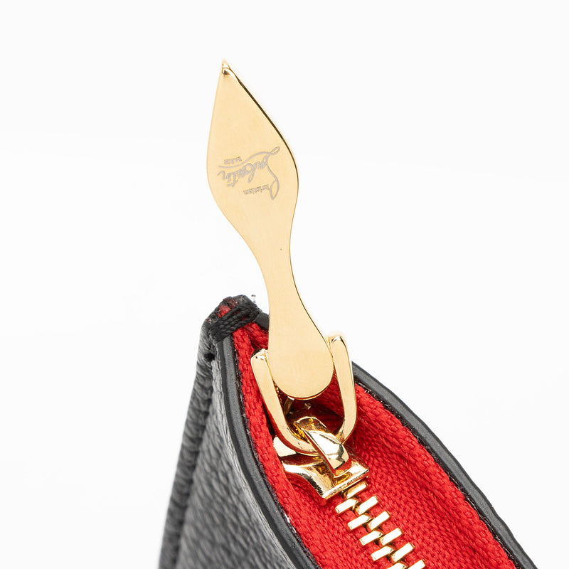 Christian Louboutin Leather Pochette (SHF-OuS1BI)